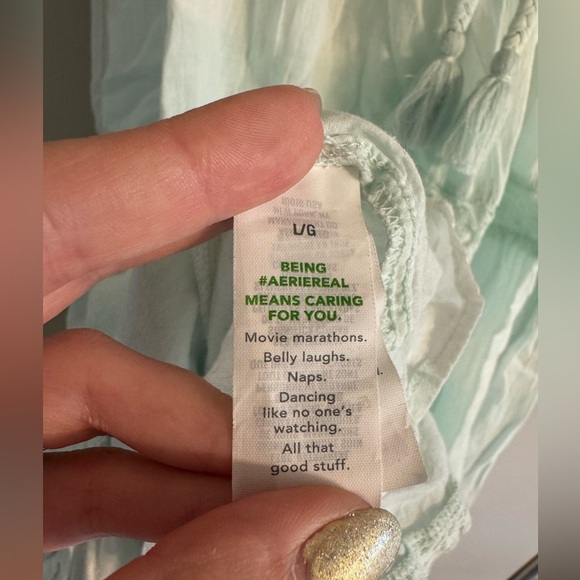 Aerie Tie Dye Boho Dress - Picture 7 of 8